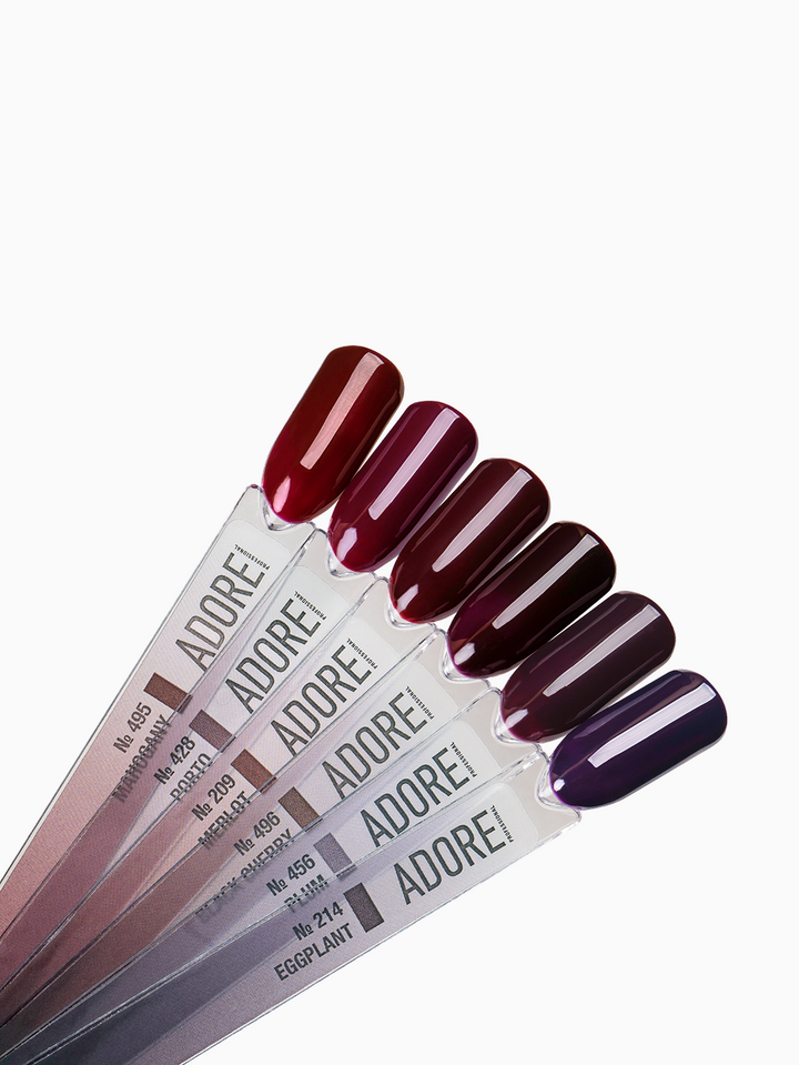 ADORE. Basic Palette Gel Polish Box, 80 pcs. Бокс ADORE з базовою колекцією гель-лаків, 80 штук — Adore Professional, NAILSMADE