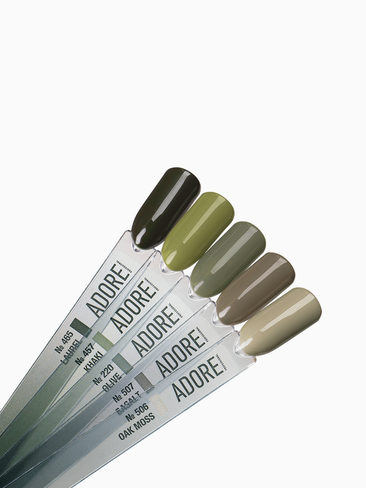 ADORE. Basic Palette Gel Polish Box, 80 pcs. Бокс ADORE з базовою колекцією гель-лаків, 80 штук — Adore Professional, NAILSMADE