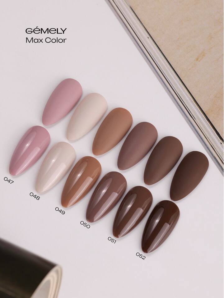 GÉMELY (ex GA&MA). Gel polish, Max Color #049, 10 ml, гель-лак — GÉMELY (ex GA&MA), NAILSMADE