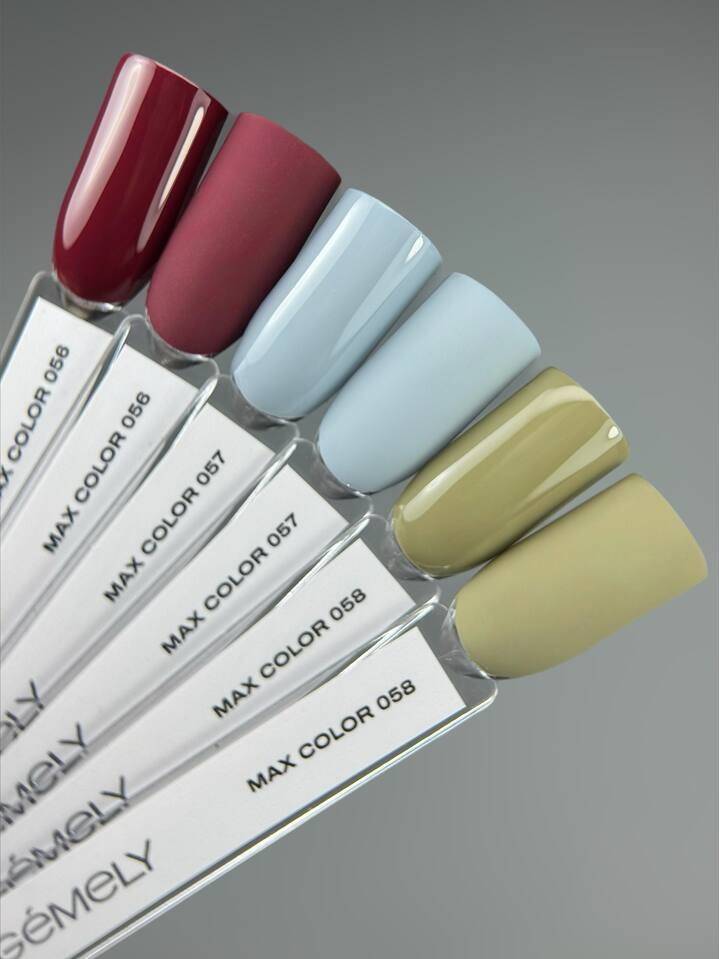 GÉMELY (ex GA&MA). Gel polish, Max Color #057, 6 ml, гель-лак — GÉMELY (ex GA&MA), NAILSMADE