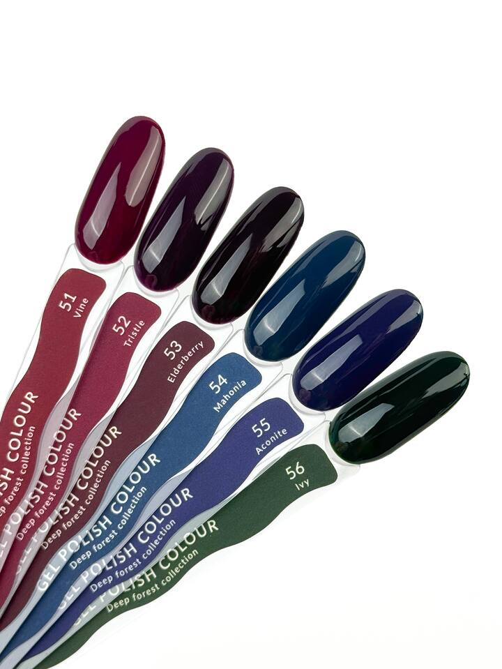 ELSE. Gel polish Colour, #53, Elderberry, 12 ml. Гель-лак — ELSE, NAILSMADE