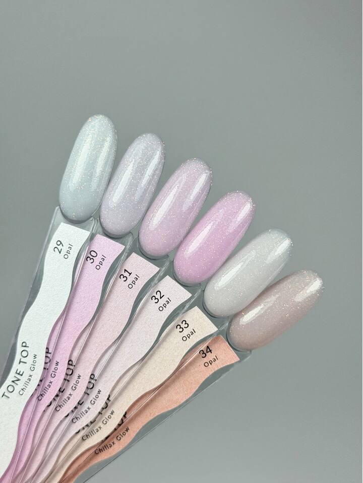 ELSE x Chillax. Tone top, glow Opal, #33, 12 ml. Топ із блиском опалу — ELSE, NAILSMADE