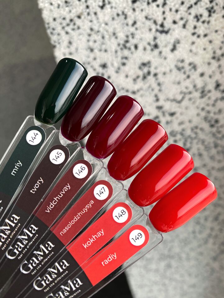 GA&MA. Gel polish #144 DREAM!, 10 ml, gel polish, RÊVE! #5