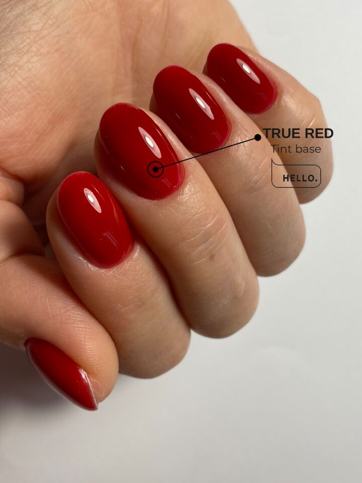 HEYLOVE. Tint base, TRUE RED, 15 ml, getönte Base #3