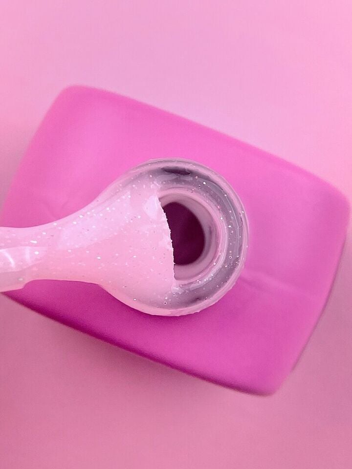 LUNAmoon. Light Acrygel #26 Rosa claro con brillo, 13 ml, gel líquido, rosa claro con brillo #3