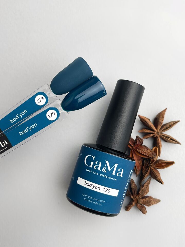 GA&MA. Gel polish #179 BADIAN, 10 ml, Gel Polish, Badian #2
