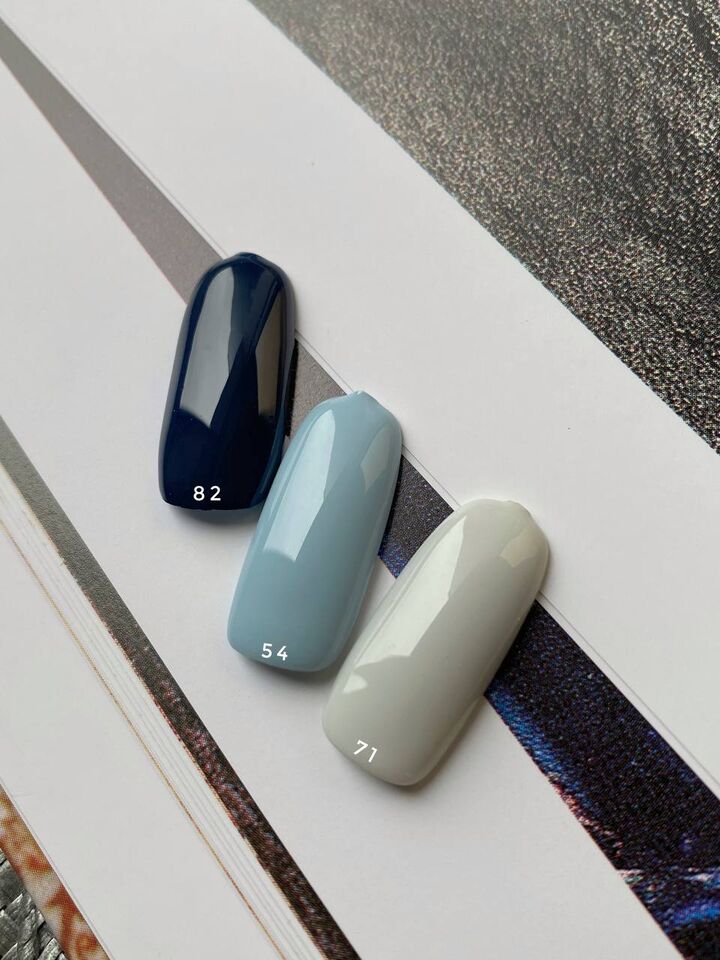 GA&MA. Gel polish #54 BLUE SKY, 10 ml, gel polish, bleu ciel #3