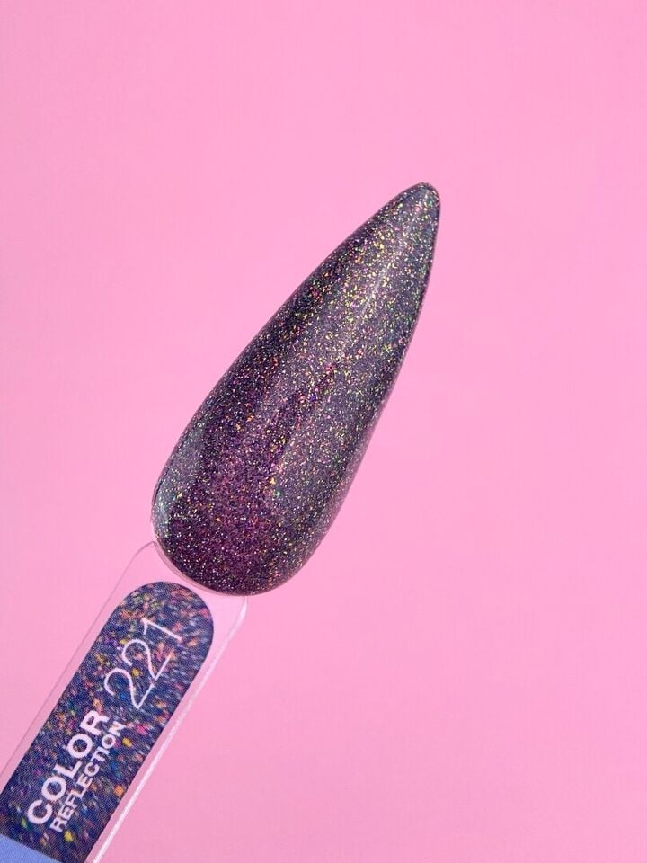 LUNAmoon. Reflection Gel Polish #221, 13 ml, gel polish réfléchissant #3