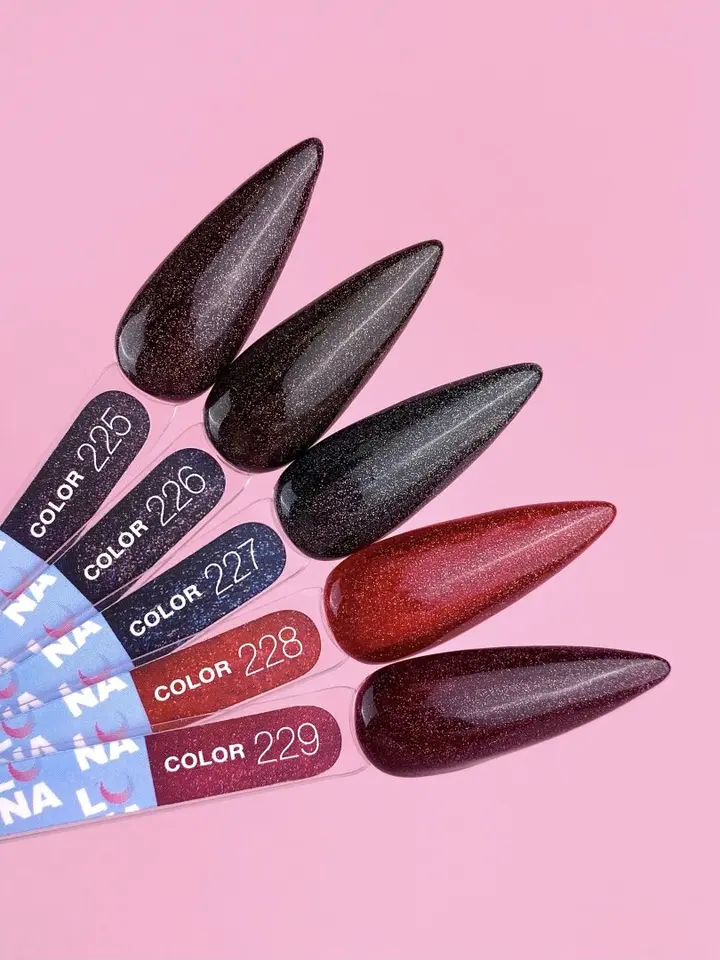 LUNAmoon. Reflection Gel Polish #229, 13 ml, світловідбиваючий гель-лак #6