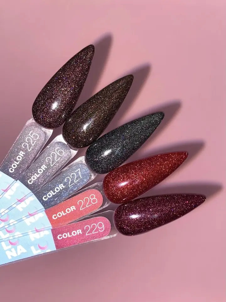 LUNAmoon. Reflection Gel Polish #229, 13 ml, світловідбиваючий гель-лак #7