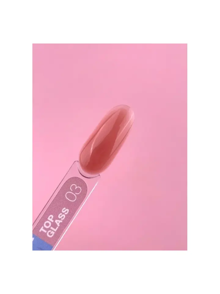 LUNAmoon. Glass Top Coat #3, 13 ml, топ кольоровий глянцевий #3
