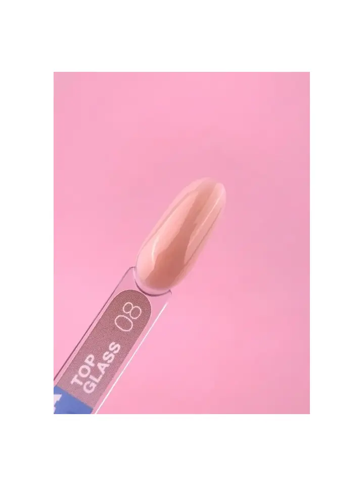 LUNAmoon. Glass Top Coat #8, 13 ml, топ кольоровий глянцевий #3