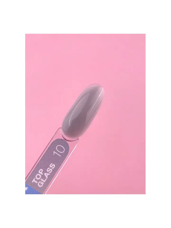 LUNAmoon. Glass Top Coat #10, 13 ml, топ кольоровий глянцевий #3