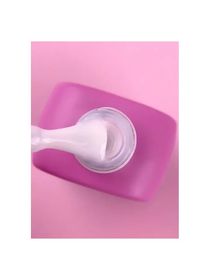 LUNAmoon. Glass Top Coat #1 (milky), 13 ml, топ кольоровий глянцевий, молочний #4