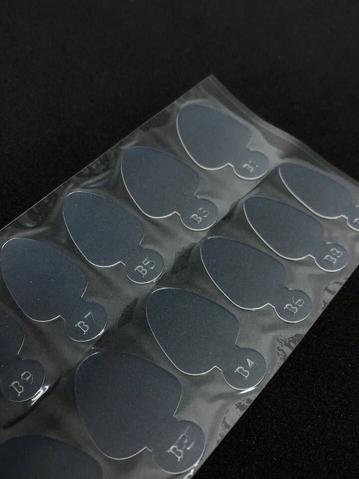 Molds. Молди трафарети для френчу, силіконові вставки у верхні форми, розмір B #4
