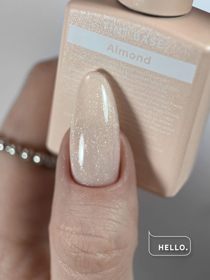 HEYLOVE. Tint base, ALMOND, 15 ml, відтіночна база з шимером #2