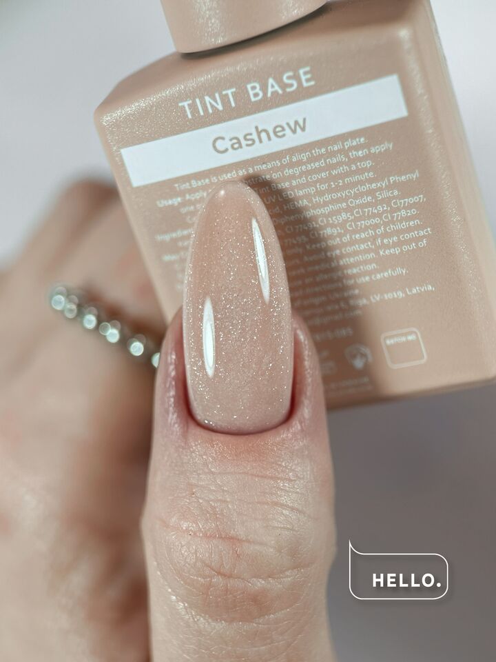 HEYLOVE. Tint base, CASHEW, 15 ml, відтіночна база з шимером #2