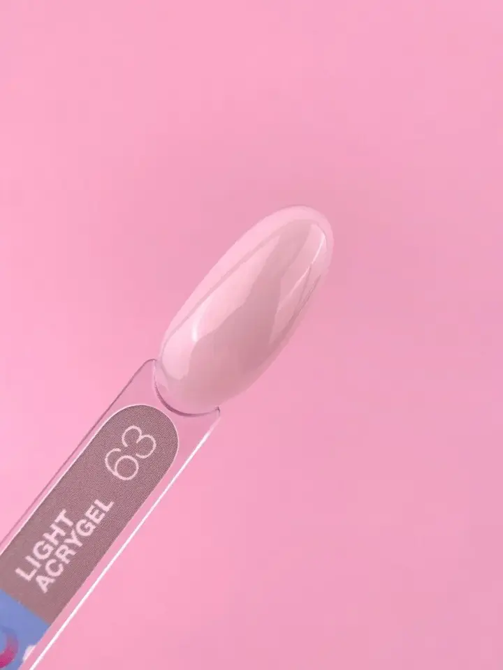 LUNAmoon. Light Acrygel #63, 13 ml, gel líquido para fortalecer #3