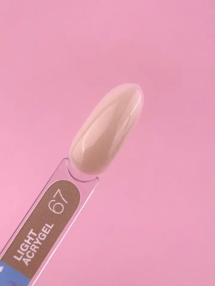 LUNAmoon. Light Acrygel #67, 13 ml, gel líquido para fortalecimento #3