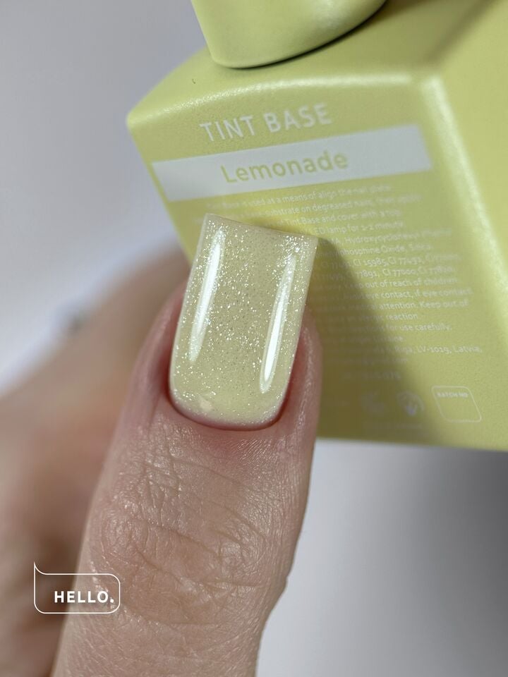 HEYLOVE. Tint base, LEMONADE, 15 ml, base de color con shimmer #3