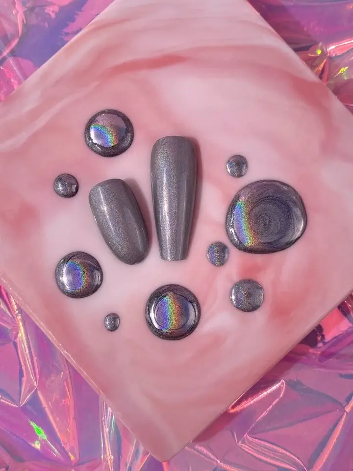 LUNAmoon. Holographic Metallic Gel, 5 ml #5