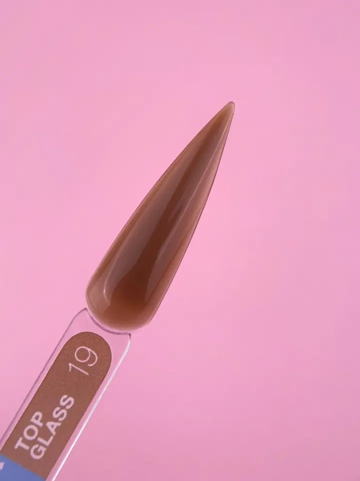 LUNAmoon. Glass Top Coat #19, 13 ml, топ кольоровий глянцевий #3