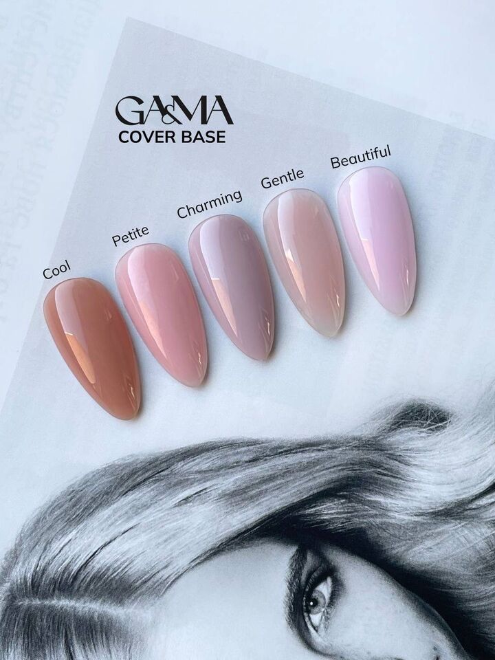 GA&MA. Cover base "BEAUTIFUL", 15 ml #5