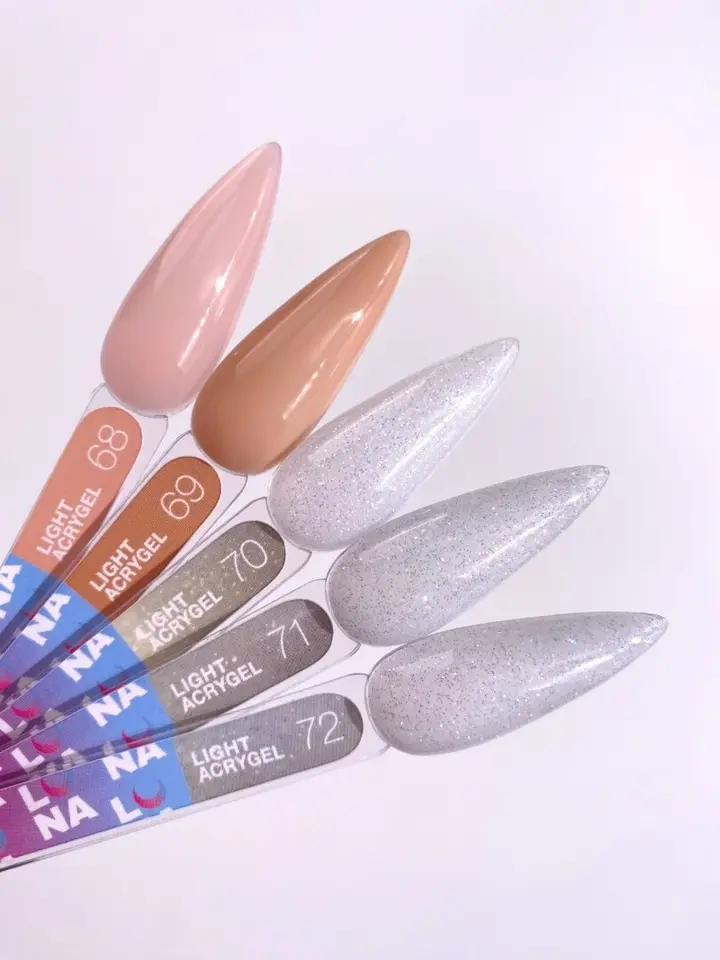 LUNAmoon. Light Acrygel #69, 13 ml, builder gel #6