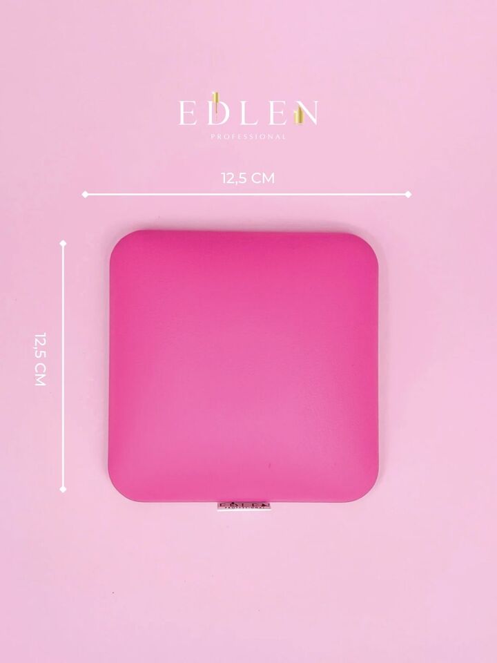 EDLEN. Квадратна подушечка під лікоть для манікюру, Mini Pink #2