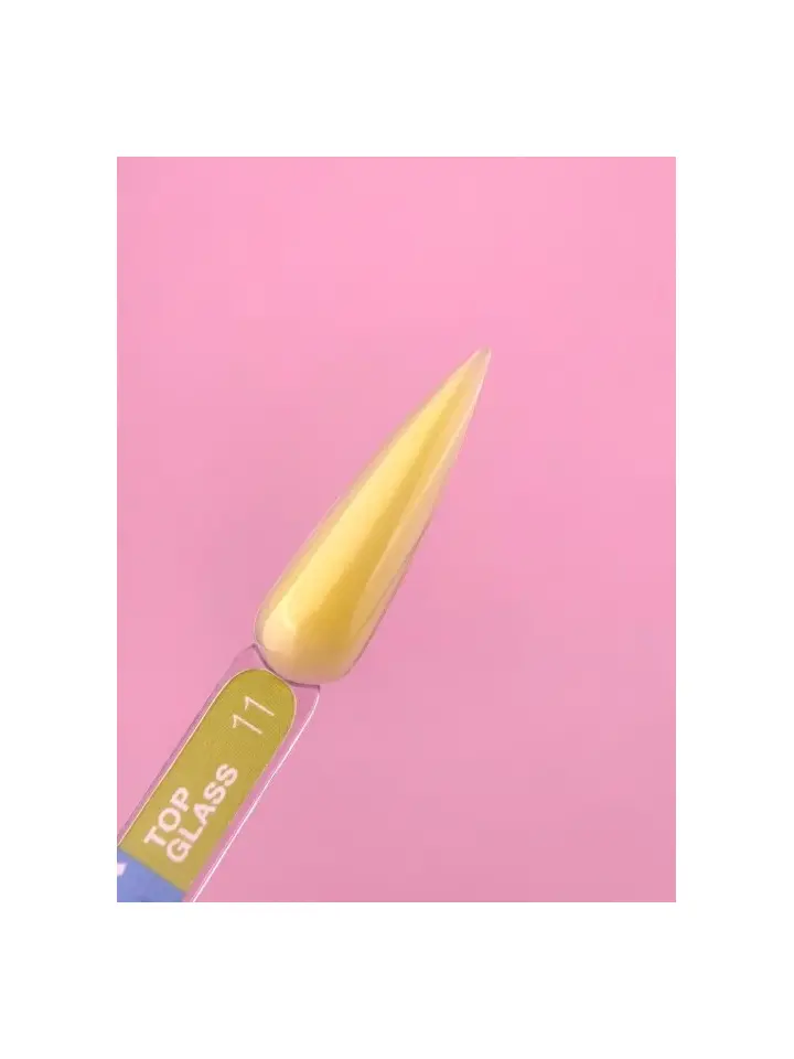 LUNAmoon. Glass Top Coat #11, 13 ml, топ кольоровий глянцевий #3