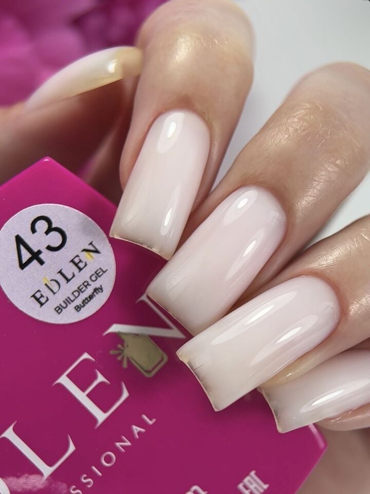 EDLEN. Builder gel Butterfly №43, 15 ml #2