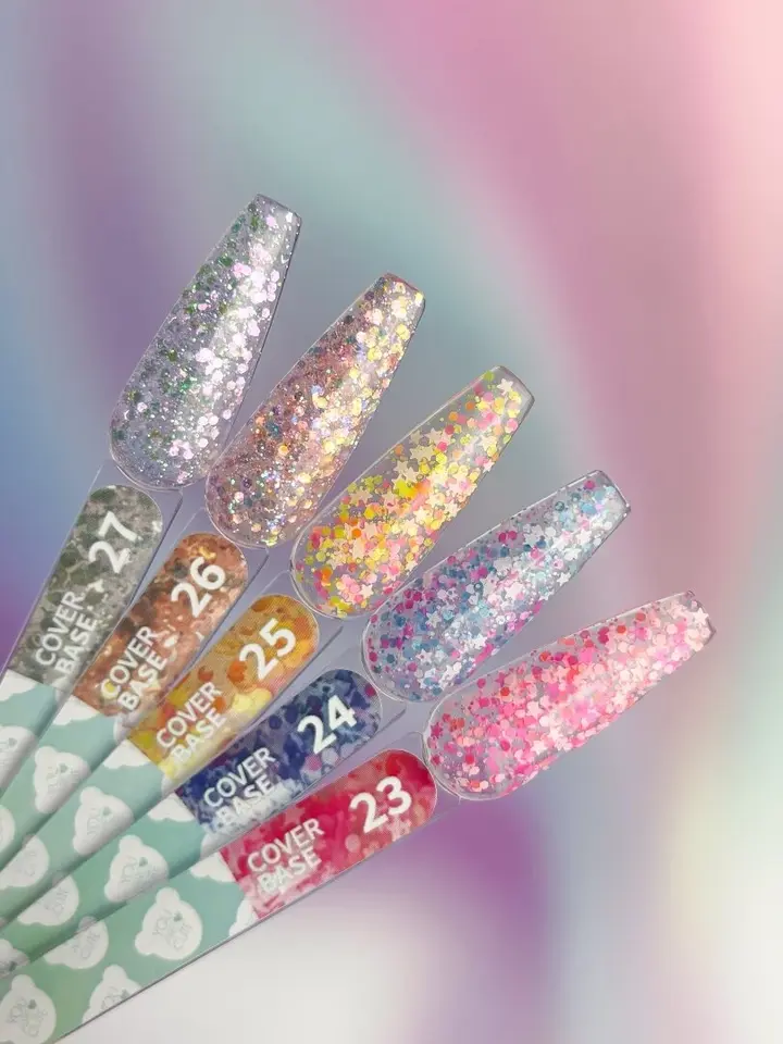 You Are Cute. Cover Base, #26, 5 ml. Baza kamuflująca z kolorowymi figurkami #4