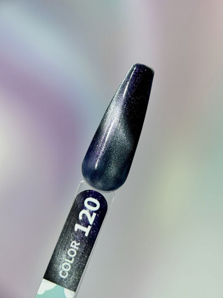 You Are Cute. Cat's Eye Gel Polish #120, 5 ml, Gel-Lack «Katzenauge» #3