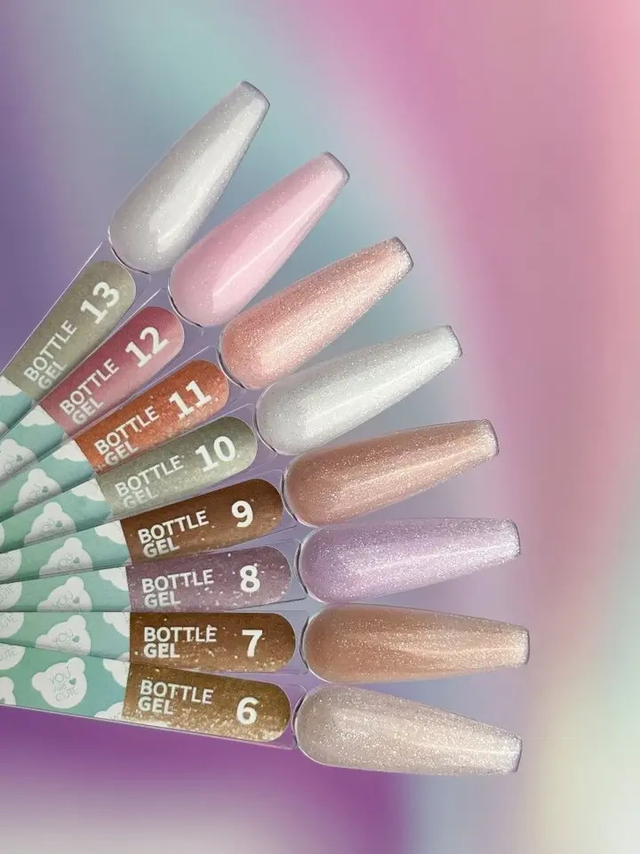 You Are Cute. Bottle Gel #07, 15 ml, płynny żel z shimmerem #4