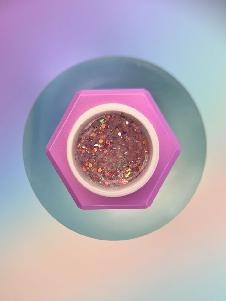 You Are Cute. Glitter Gel #02, 5 ml, Brillantina para uñas #2