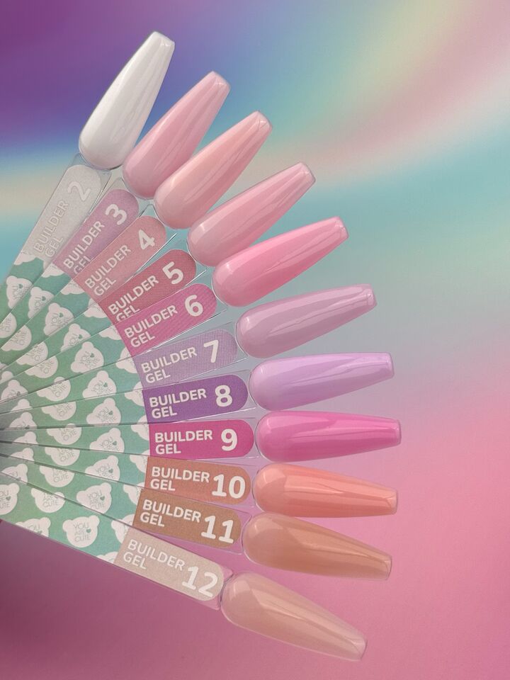 You Are Cute. Builder Gel #11, 15 ml, гель для нарощування #4