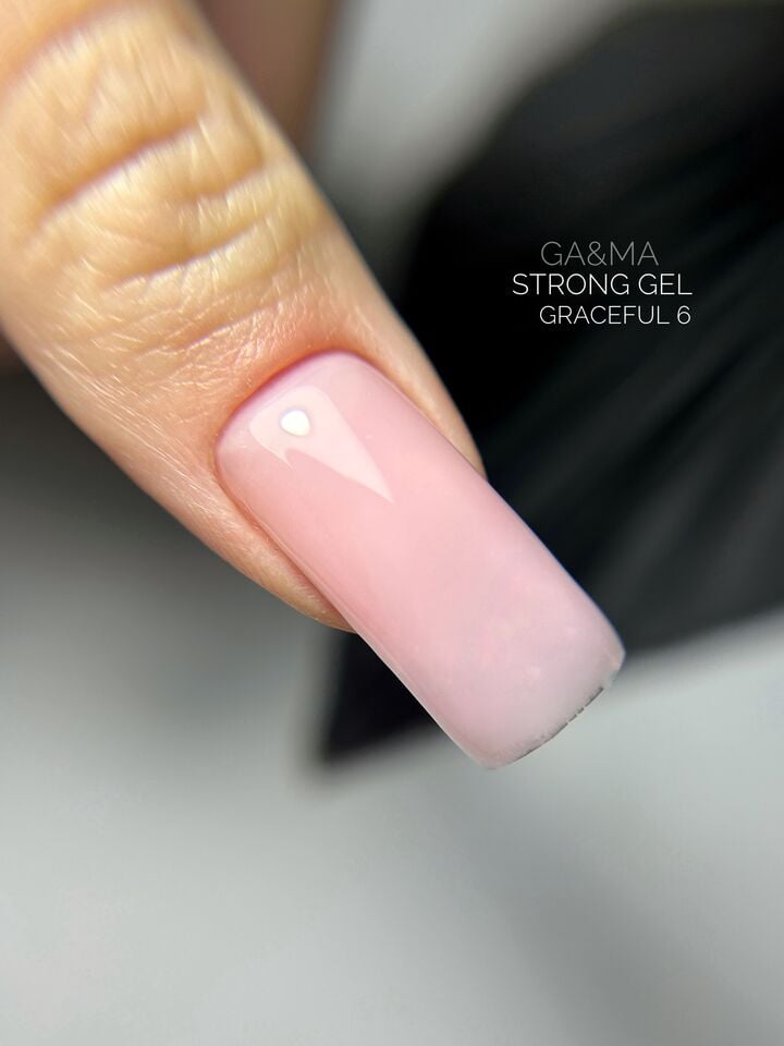 GA&MA. Strong builder gel, Graceful #006, 50 ml, гель без опилу, граціозний #2