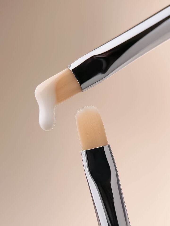 HEYLOVE. Nail Brushes Set, Zestaw pędzli 5 sztuk #8