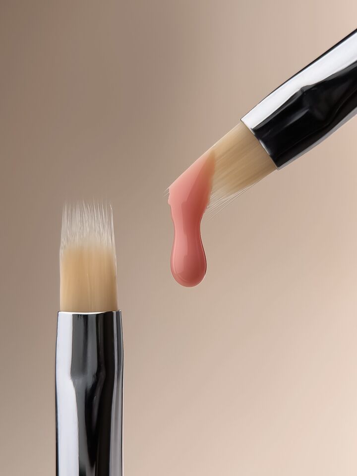 HEYLOVE. Nail Brushes Set, Zestaw pędzli 5 sztuk #7