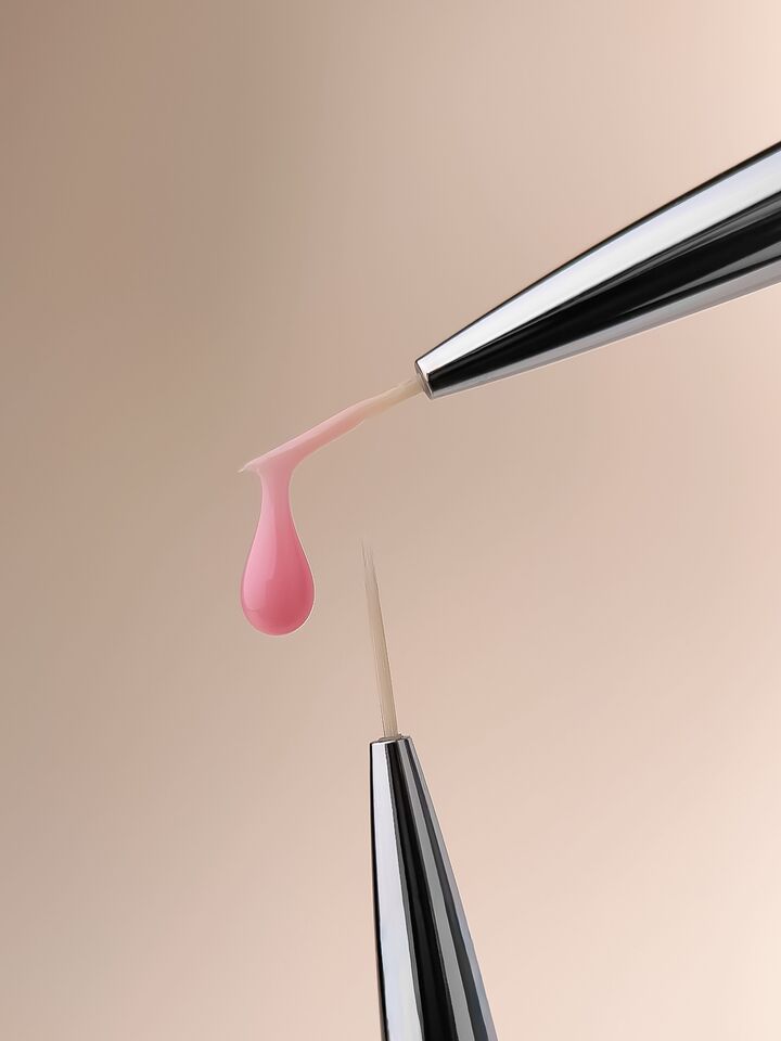 HEYLOVE. Nail Brushes Set, Zestaw pędzli 5 sztuk #4