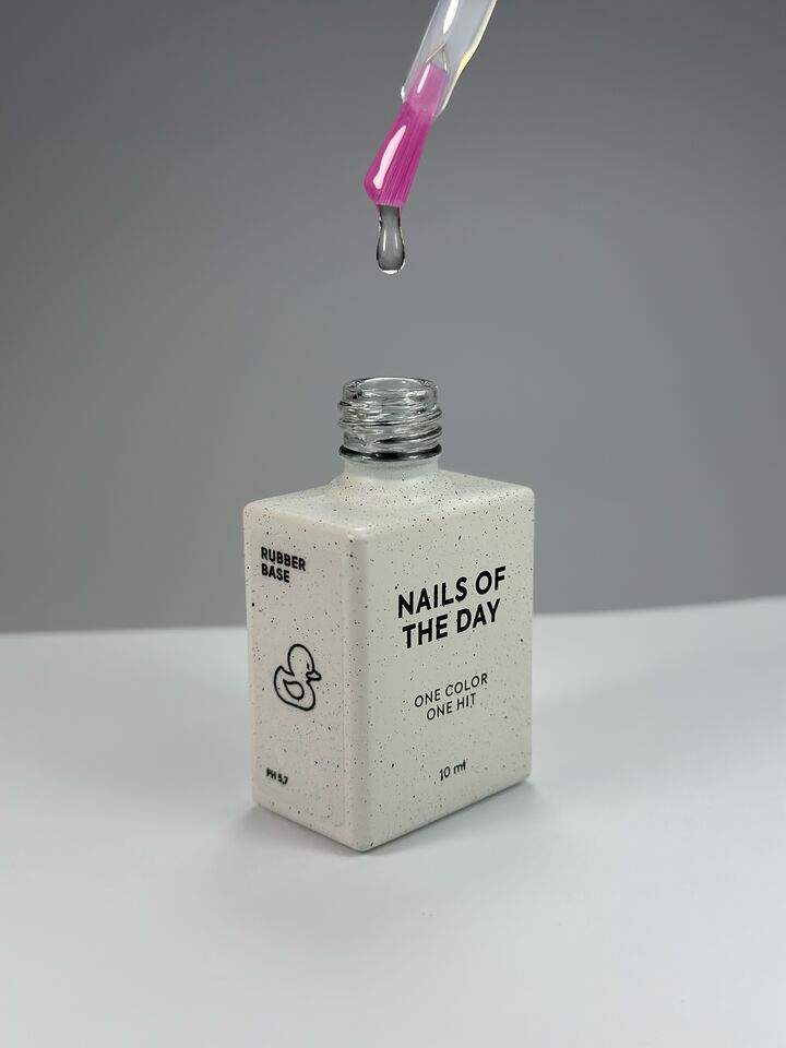NOTD. Rubber Base, 10 ml, прозора каучукова база #3