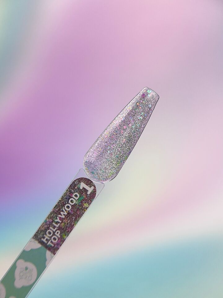 You Are Cute. Hollywood Top Coat, #1, 5 ml, light-reflecting top #3