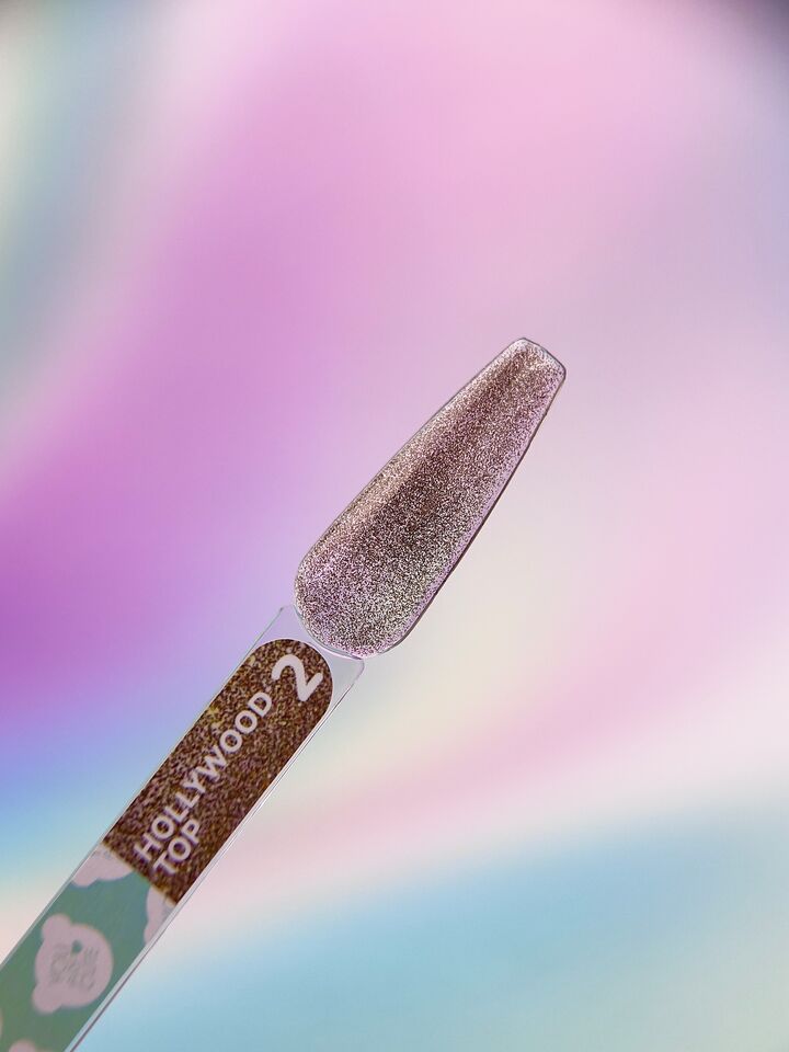 You Are Cute. Hollywood Top Coat, #2, 5 ml, Top coat réfléchissant la lumière #3