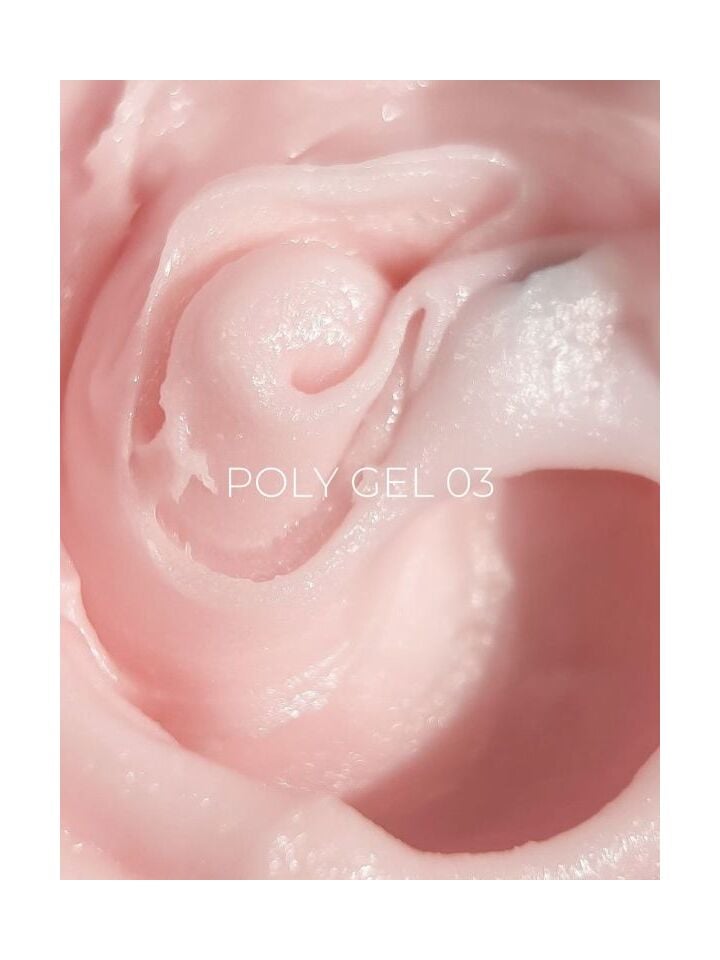 EDLEN. Polygel #03, Pink, 50 ml, полігель, рожевий #3