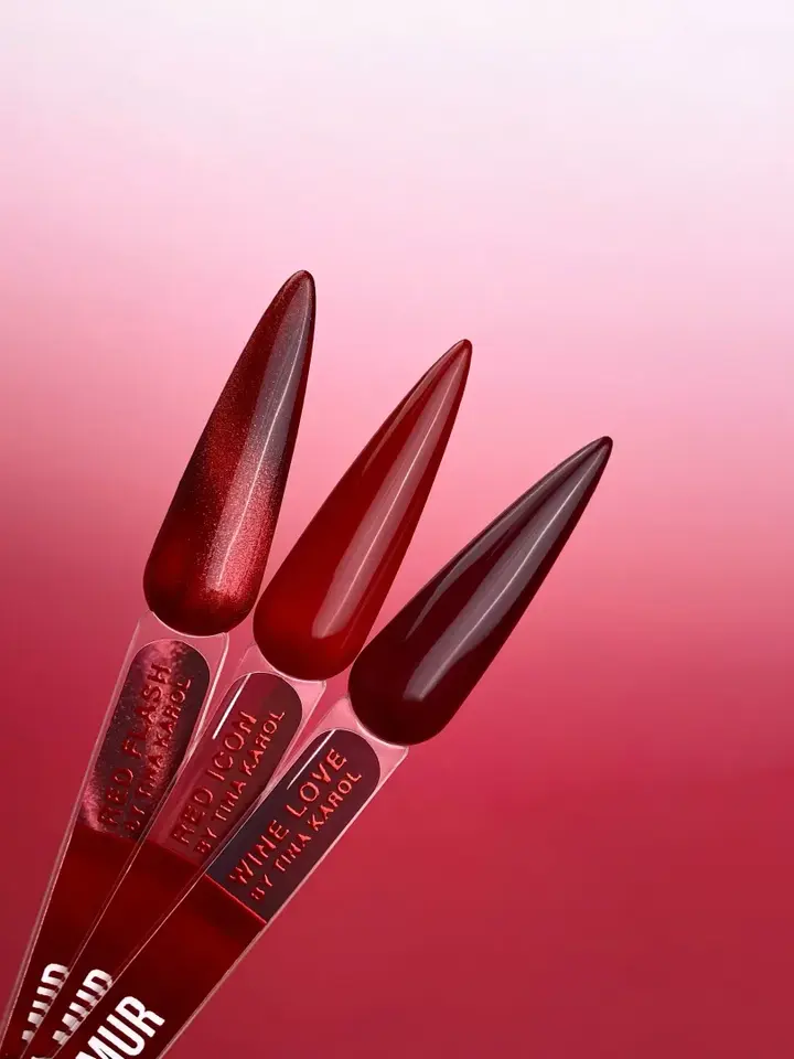 LUNAmoon. Gel Polish "MUR MUR Red Collection" by Tina Karol, 13 ml, Wine Love #3