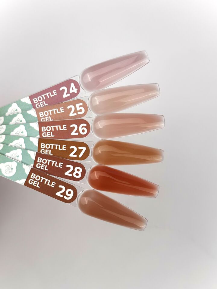 You Are Cute. Bottle Gel #28, 5 ml, gel liquide semi-transparent #5