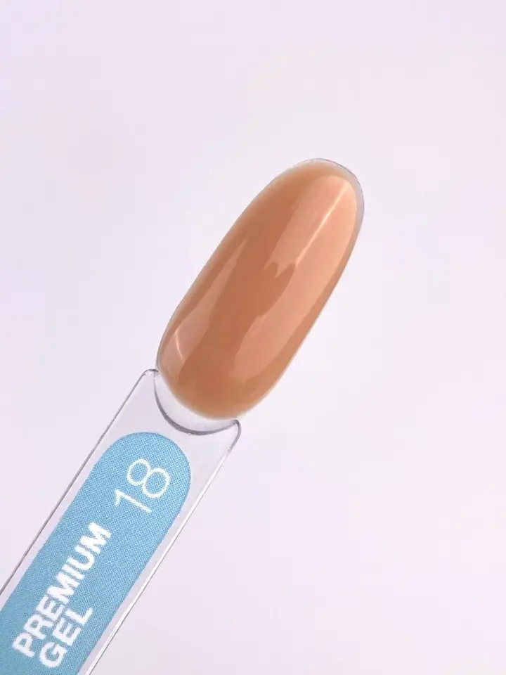LUNAmoon. Premium Builder Gel #18 Milk chocolate, 100 ml, żel modelujący, mleczna czekolada #3