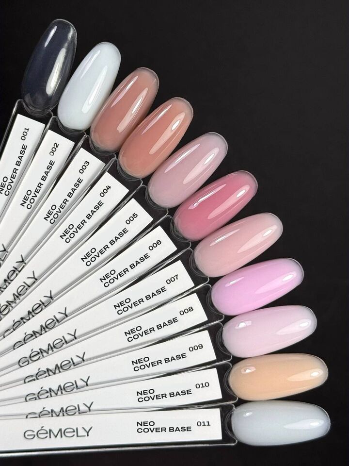 GÉMELY (ex GA&MA). Neo Cover Base #008, 15 ml, Base colorata per un facile livellamento #3