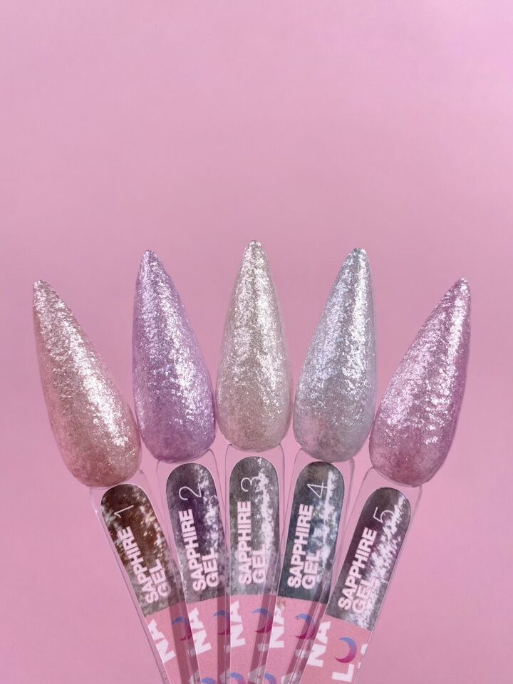 УЦІНКА / LUNAmoon. Sapphire Gel, гель-паста для дизайну, #3, 5 ml #3