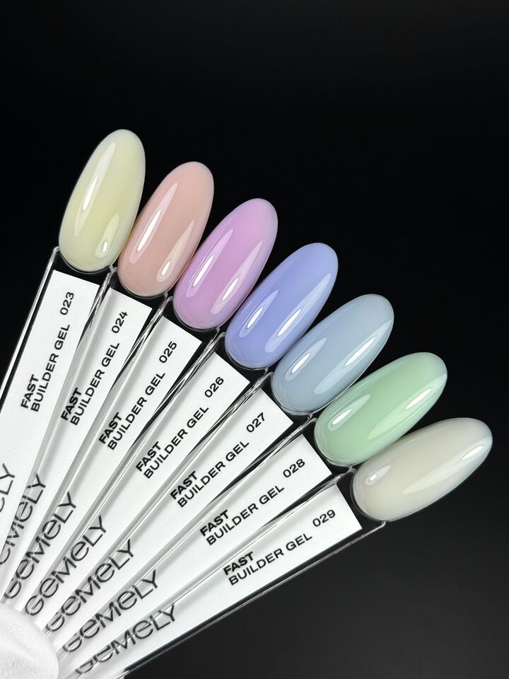 GÉMELY (ex GA&MA). Fast builder gel #029, 50 ml, твердий рідкий гель #4